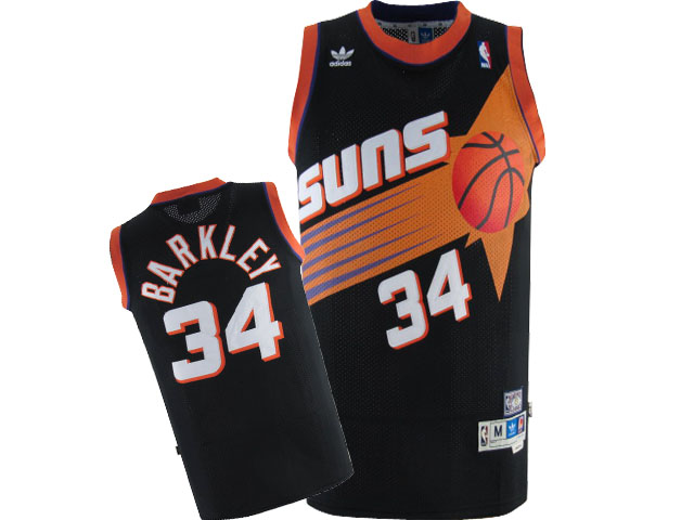 Fashionable and durable NBA Phoenix Suns Charles Wade Barkley Swingman Alternate Adidas Jerseys